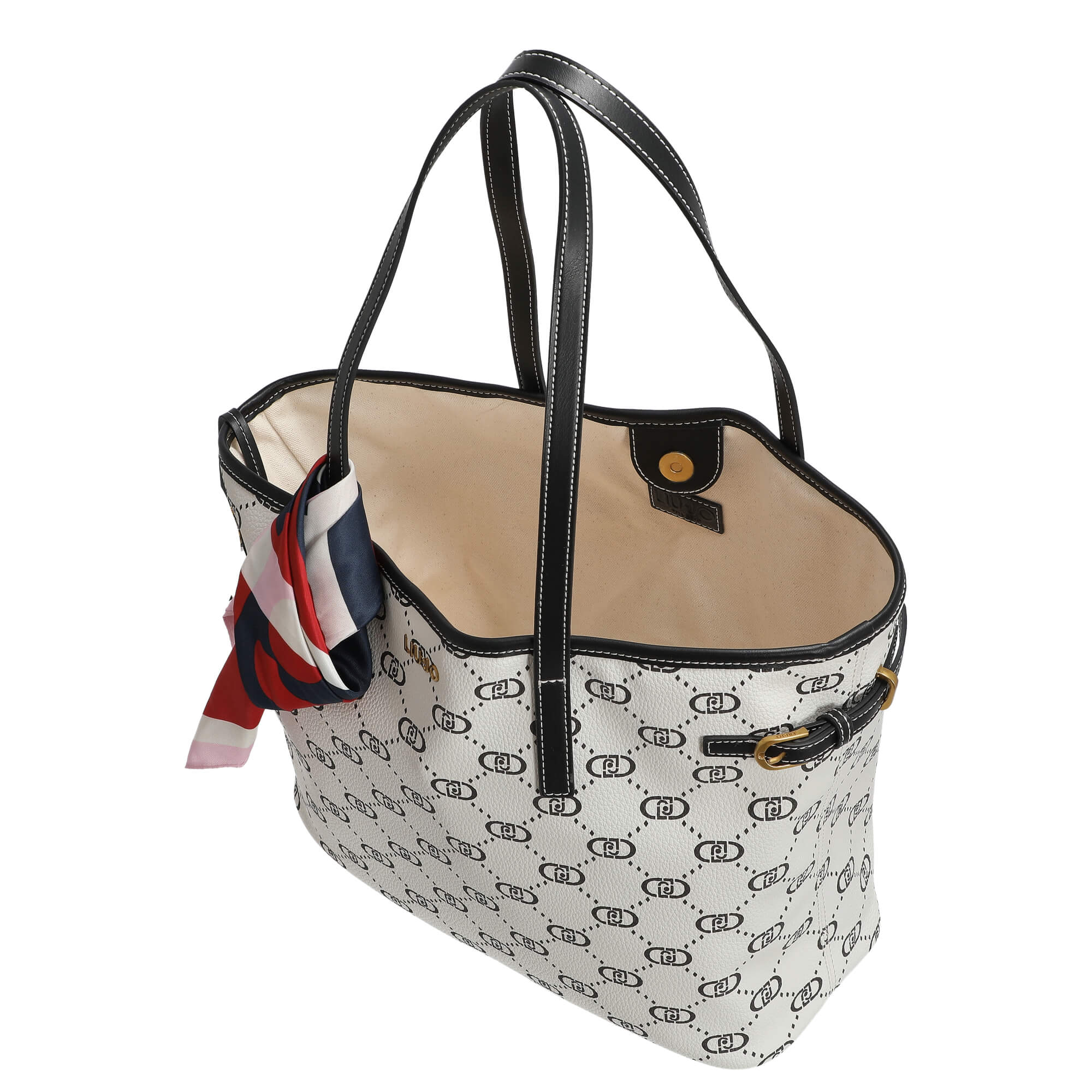 Liu Jo Selda - Shopper M 31 cm (cream) - Image 7
