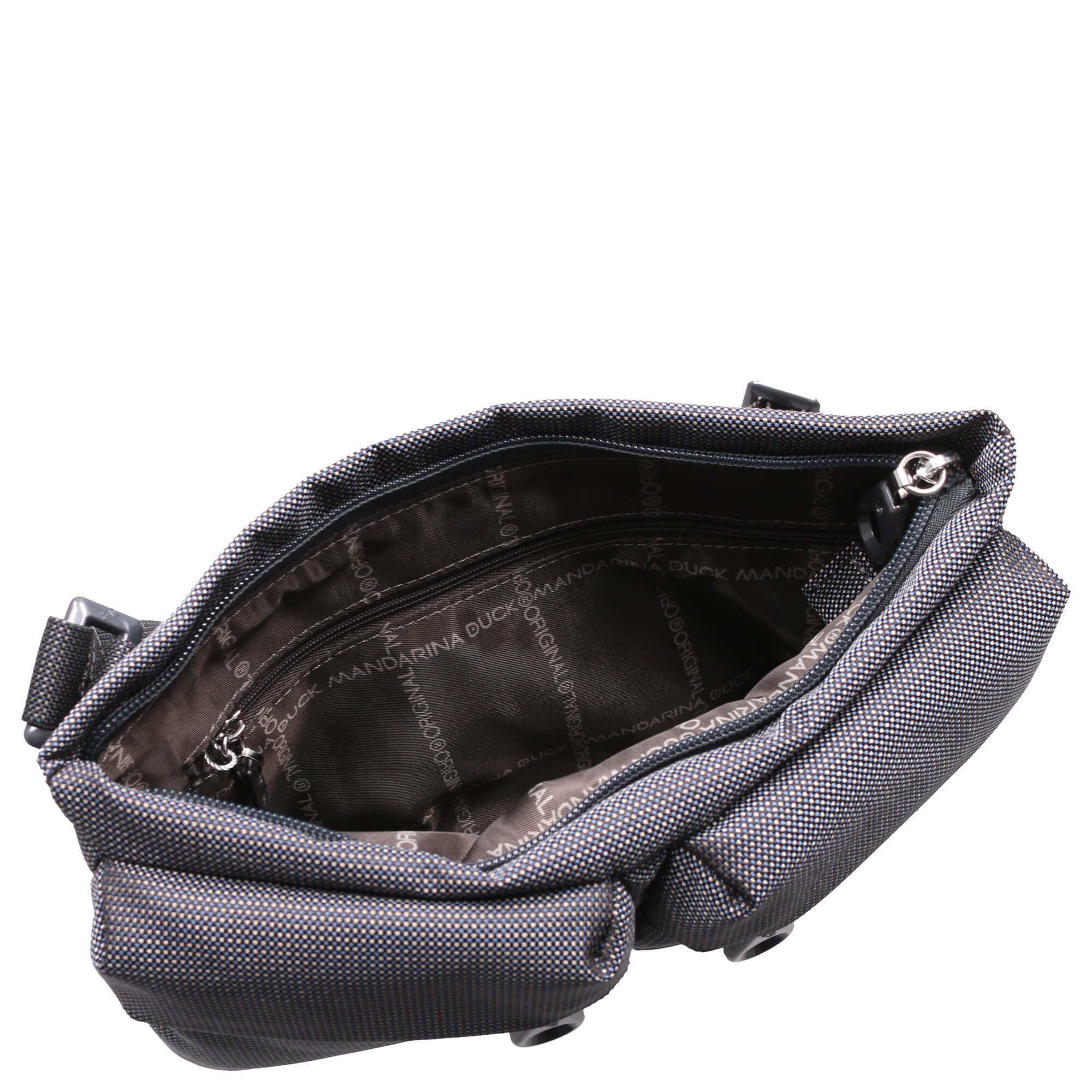 Mandarina Duck MD Crossover - Umhängetasche 27 cm (steel) - Image 6