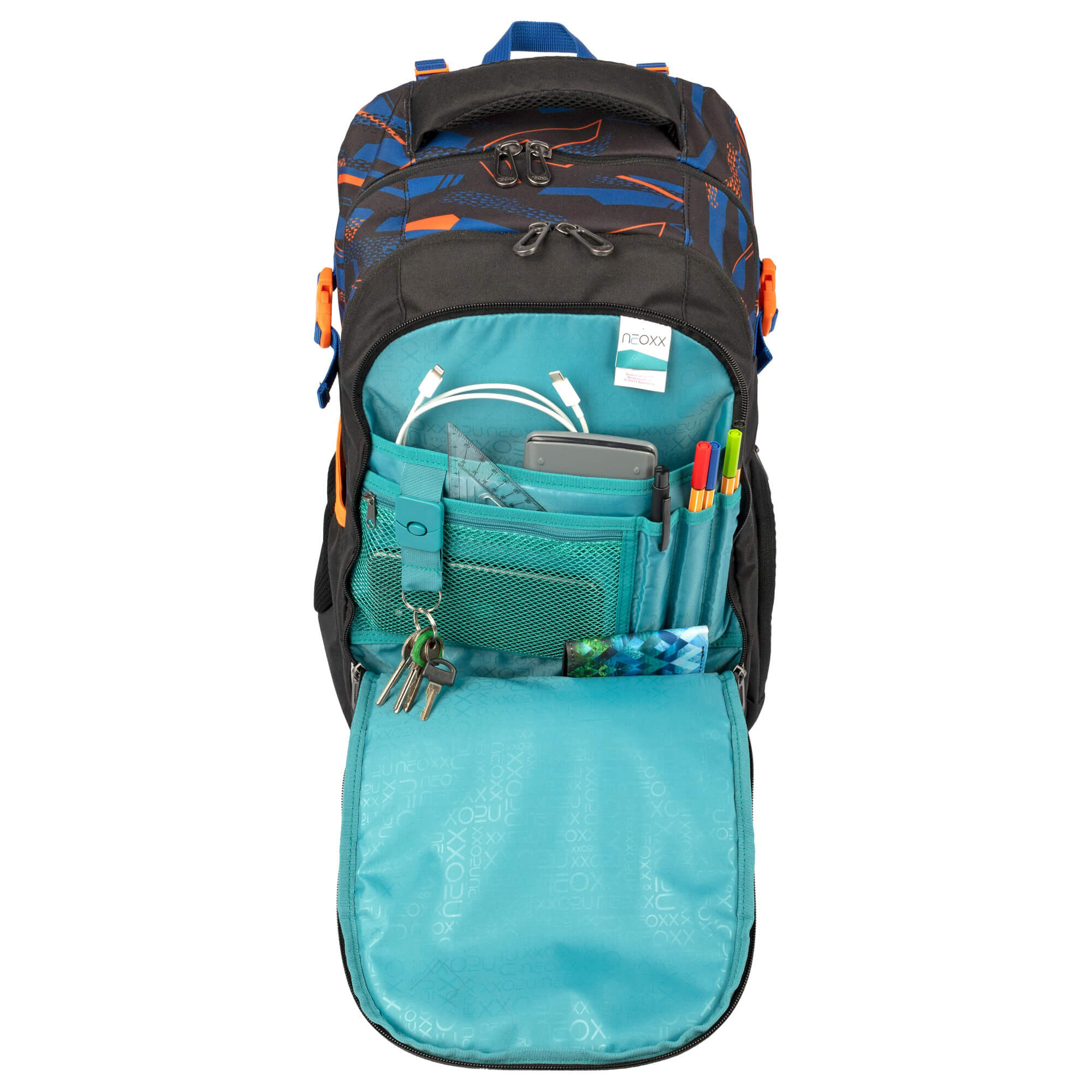 Neoxx ACTIVE PRO - Schulrucksack 45.5 cm (Streetlight Runner) - Image 9
