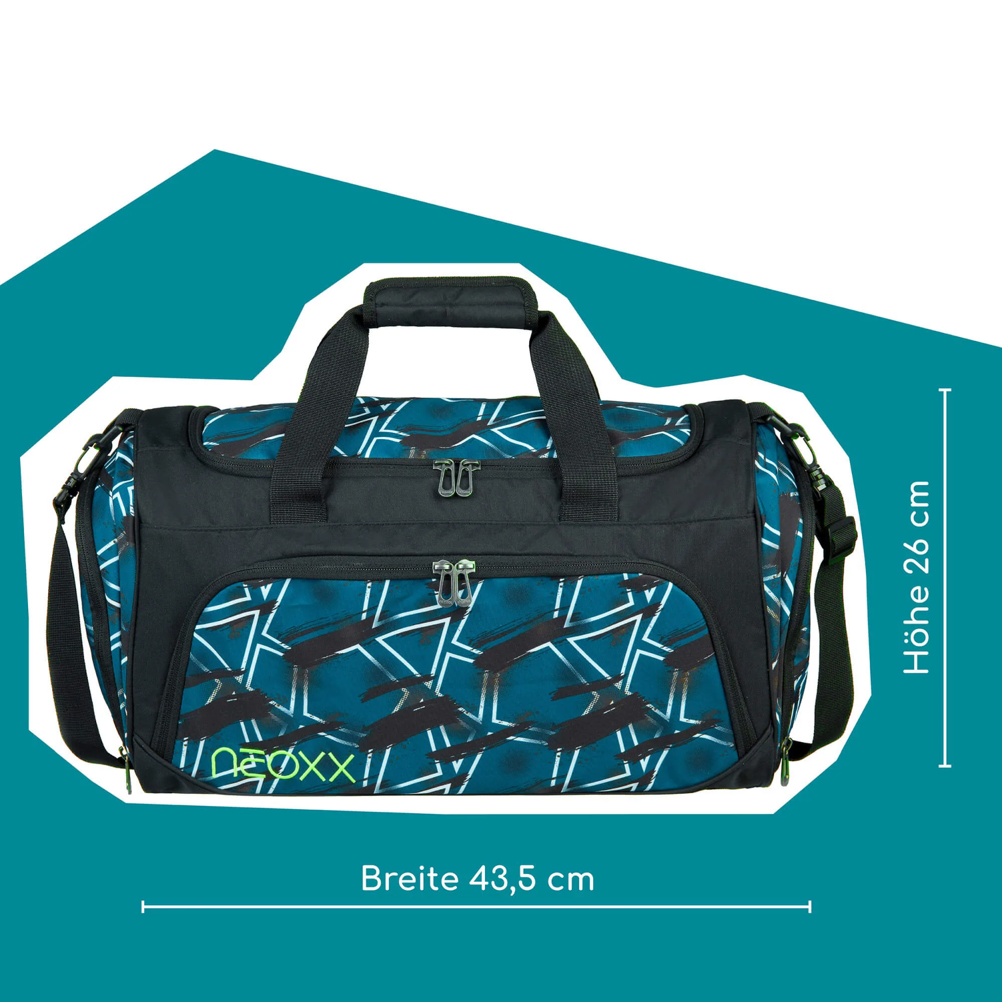 Neoxx MOVE - Sporttasche 43.5 cm (Flash yourself) - Image 6
