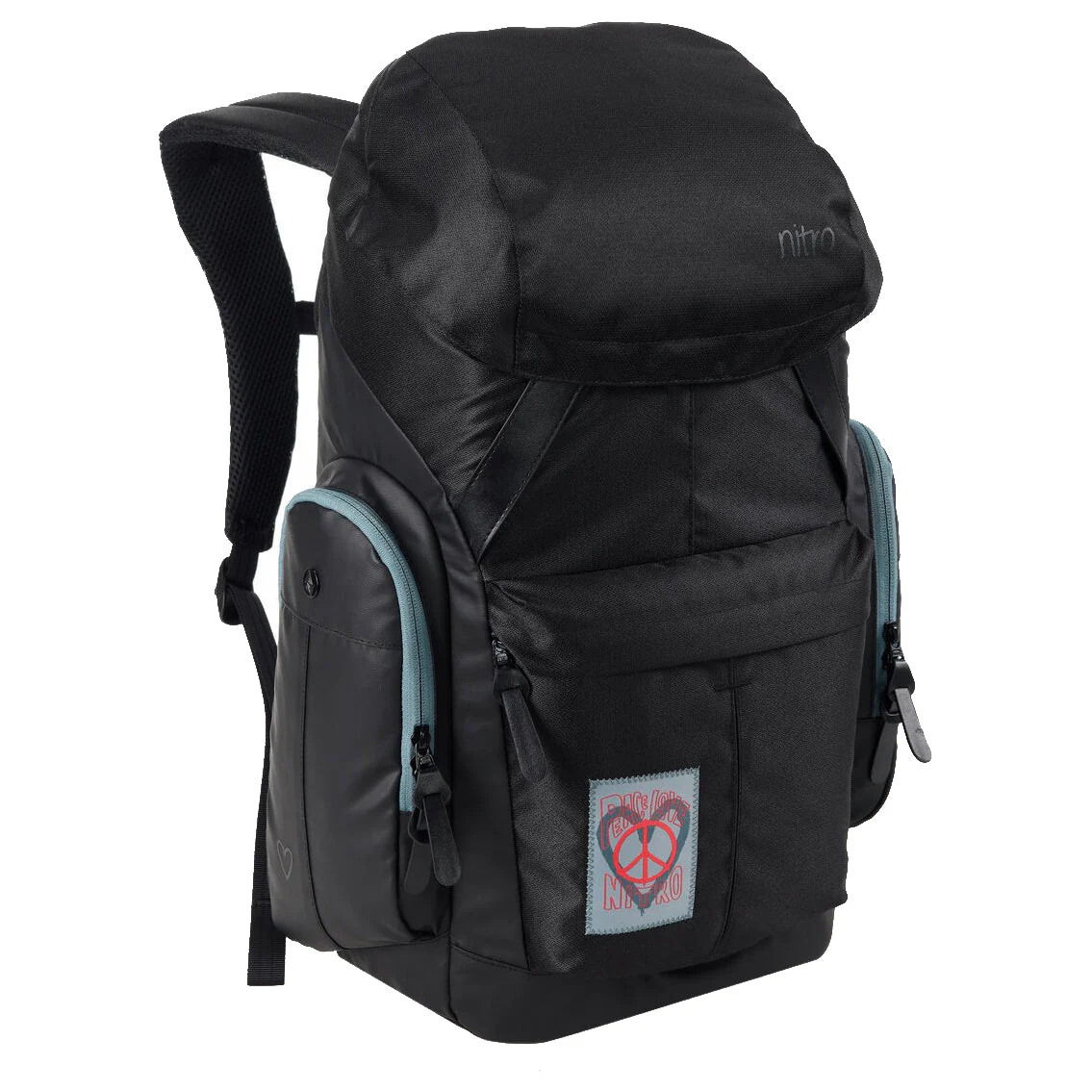 Nitro Daypacker 2 - Rucksack 15" 46 cm (peace love nitro) - Image 4