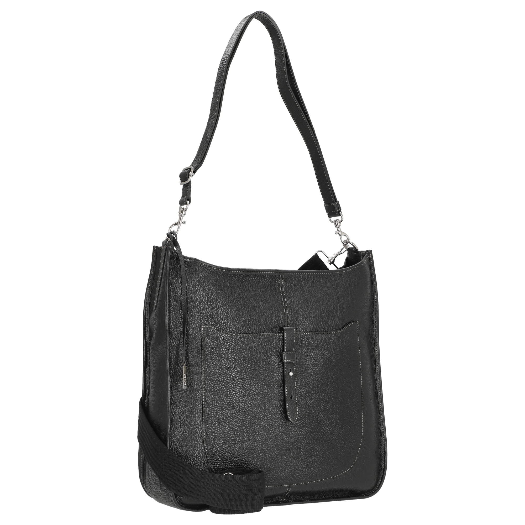 Picard Kronberg - Schultertasche 40 cm Rindleder (black) - Image 5