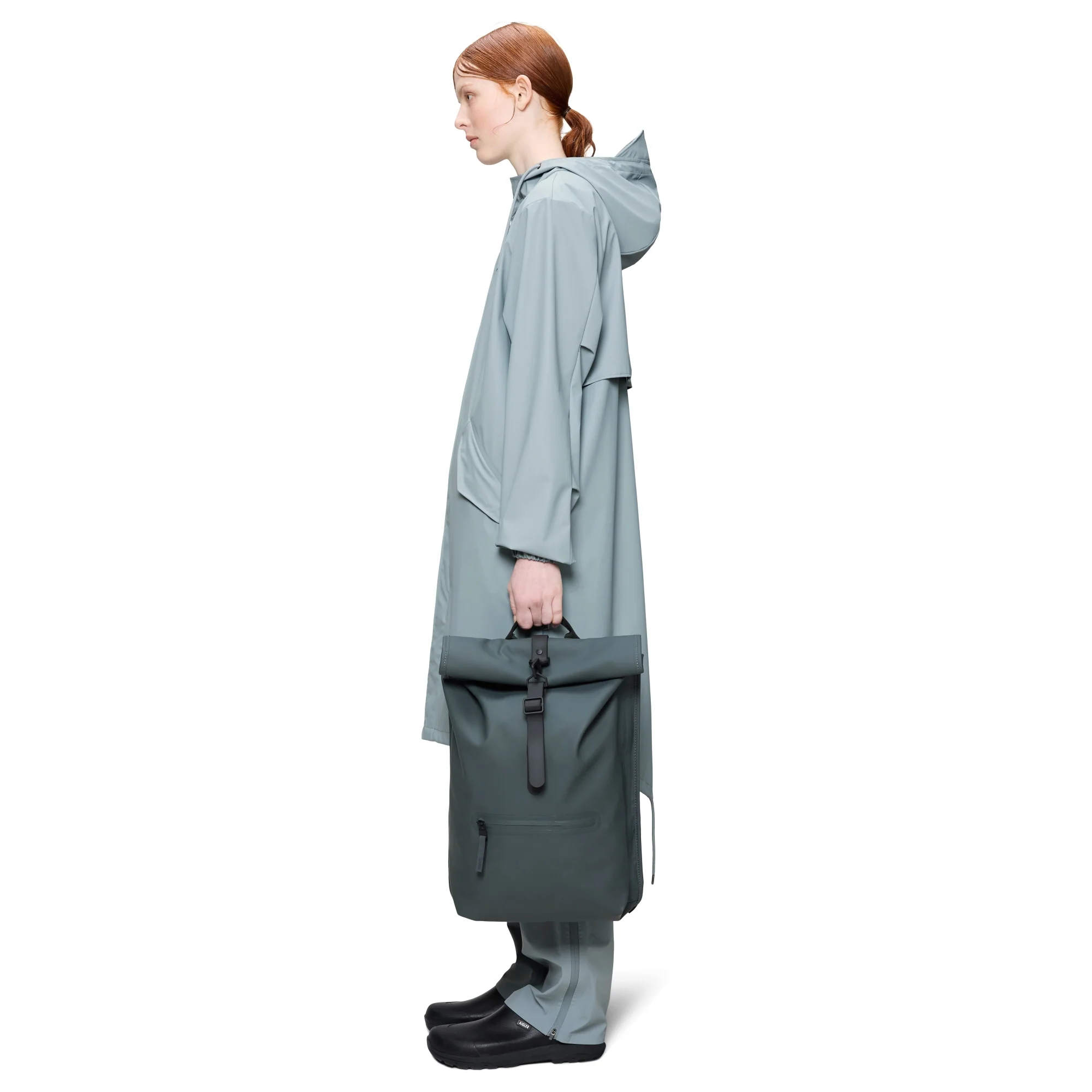 Rains Rolltop - Rucksack 16" 48 cm (dark grey) - Image 5