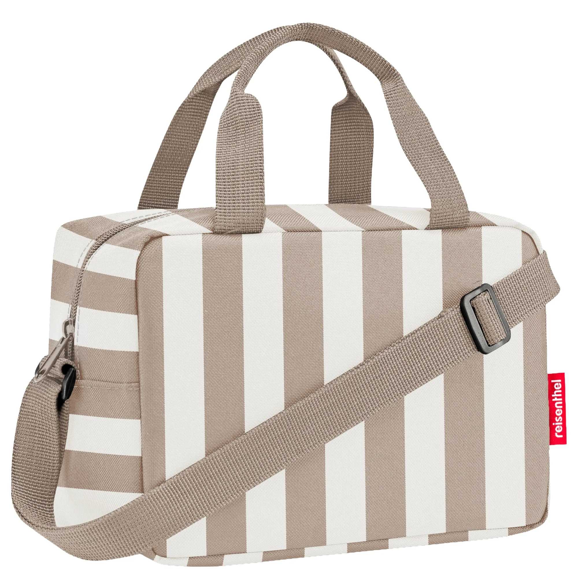 reisenthel coolerbag to-go - Kühltasche 23.5 cm (summerstripes coffee) - Image 2