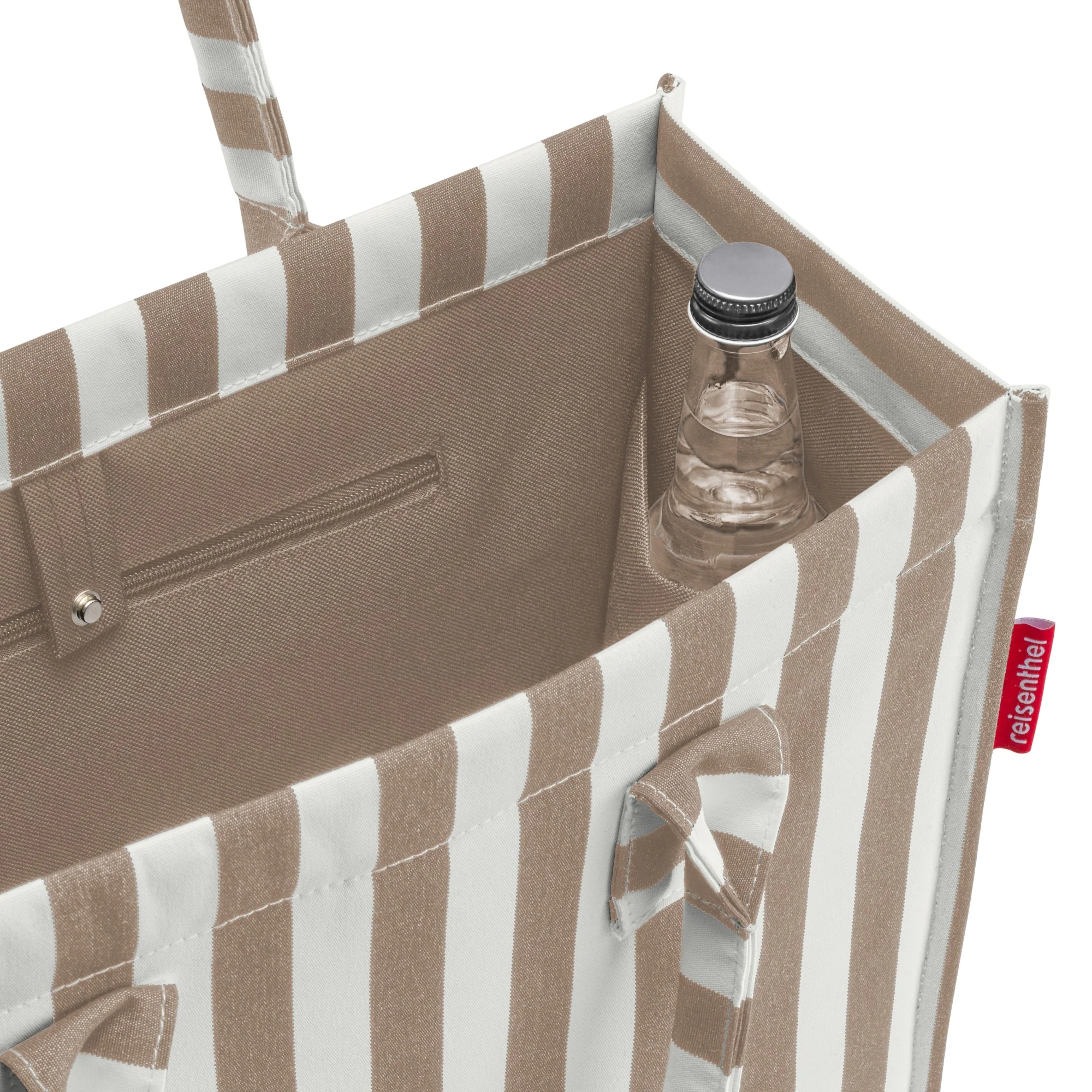 reisenthel Daily Shopper - Shopper 42 cm (summerstripes coffee) - Image 3