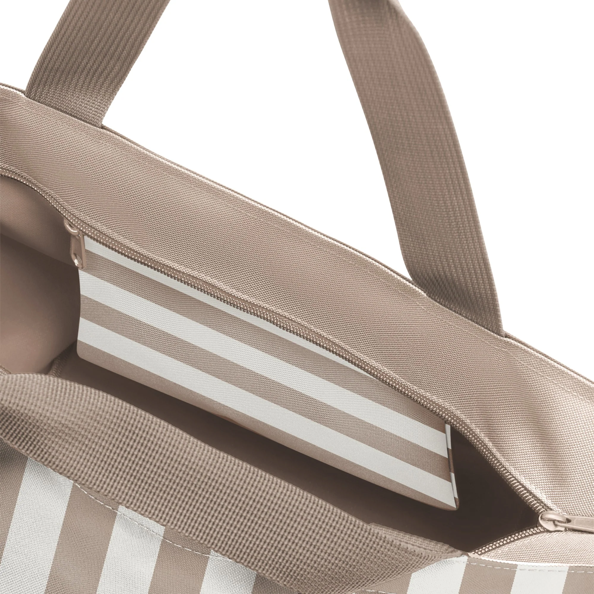 reisenthel shopper M - Shopper 51 cm (summerstripes coffee) - Image 3