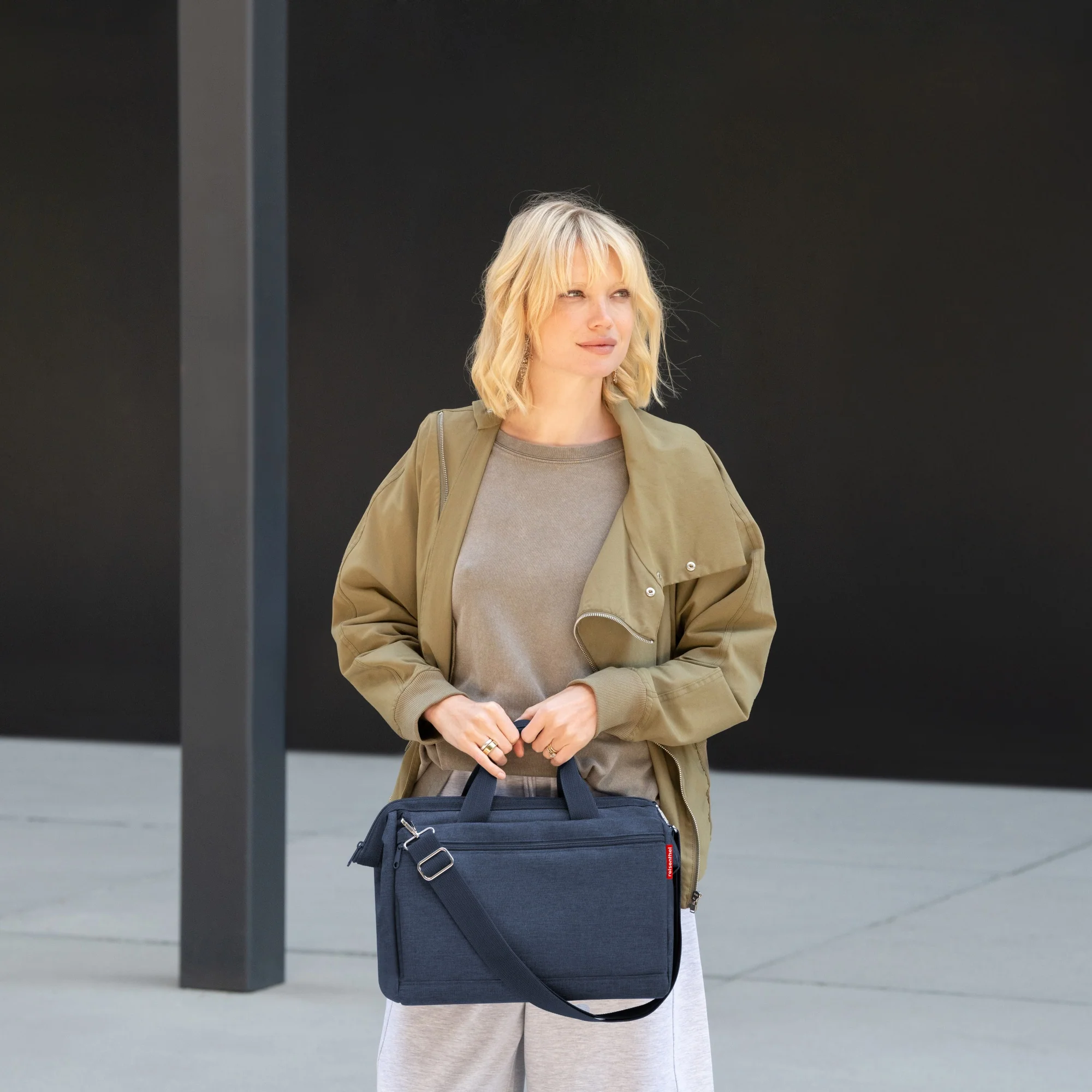 reisenthel travelling allrounder S pocket - Reisetasche 39 cm (twist navy) - Image 4