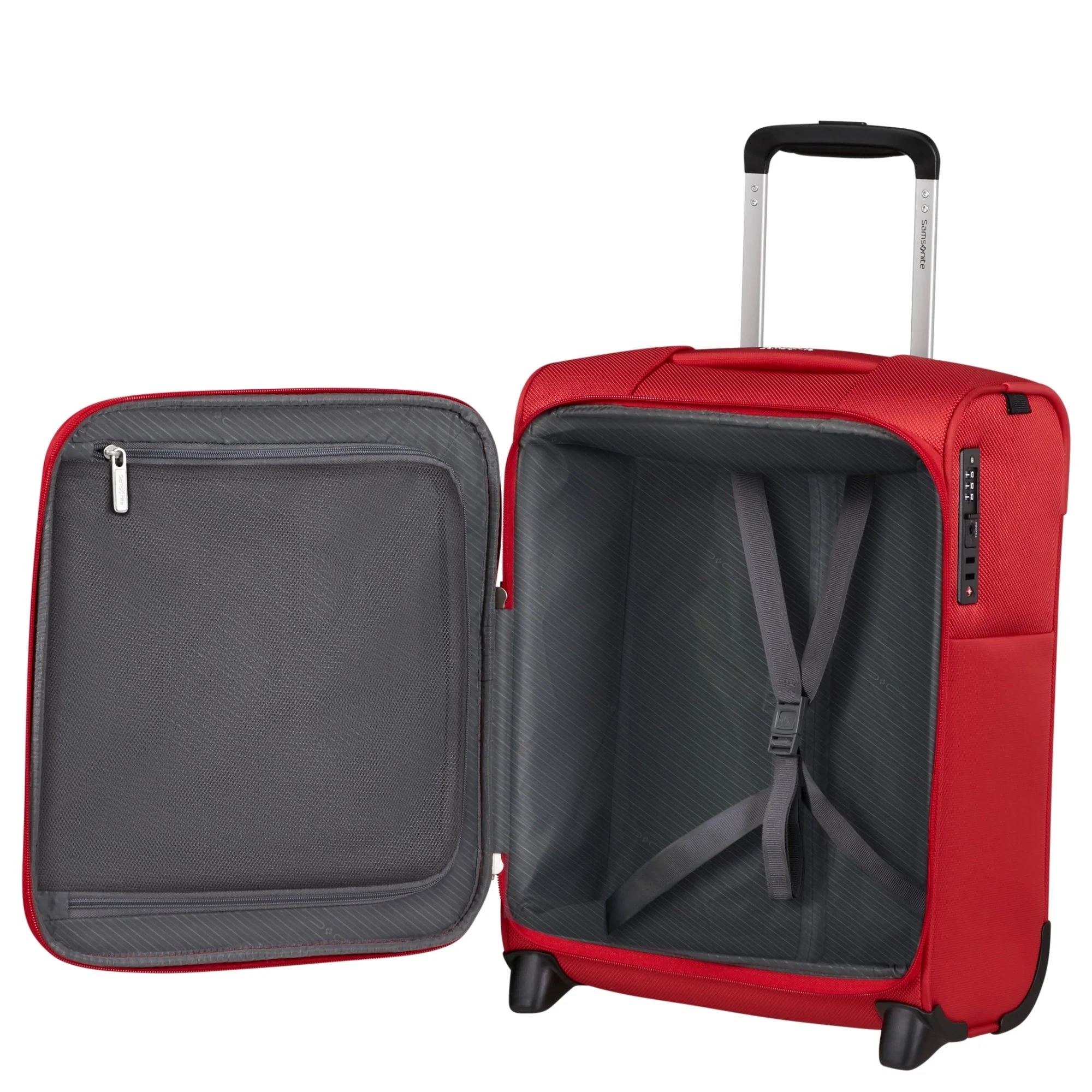 Samsonite Base Breeze Upright Underseater - 2-Rollen-Kabinentrolley 45 cm (red) - Image 6