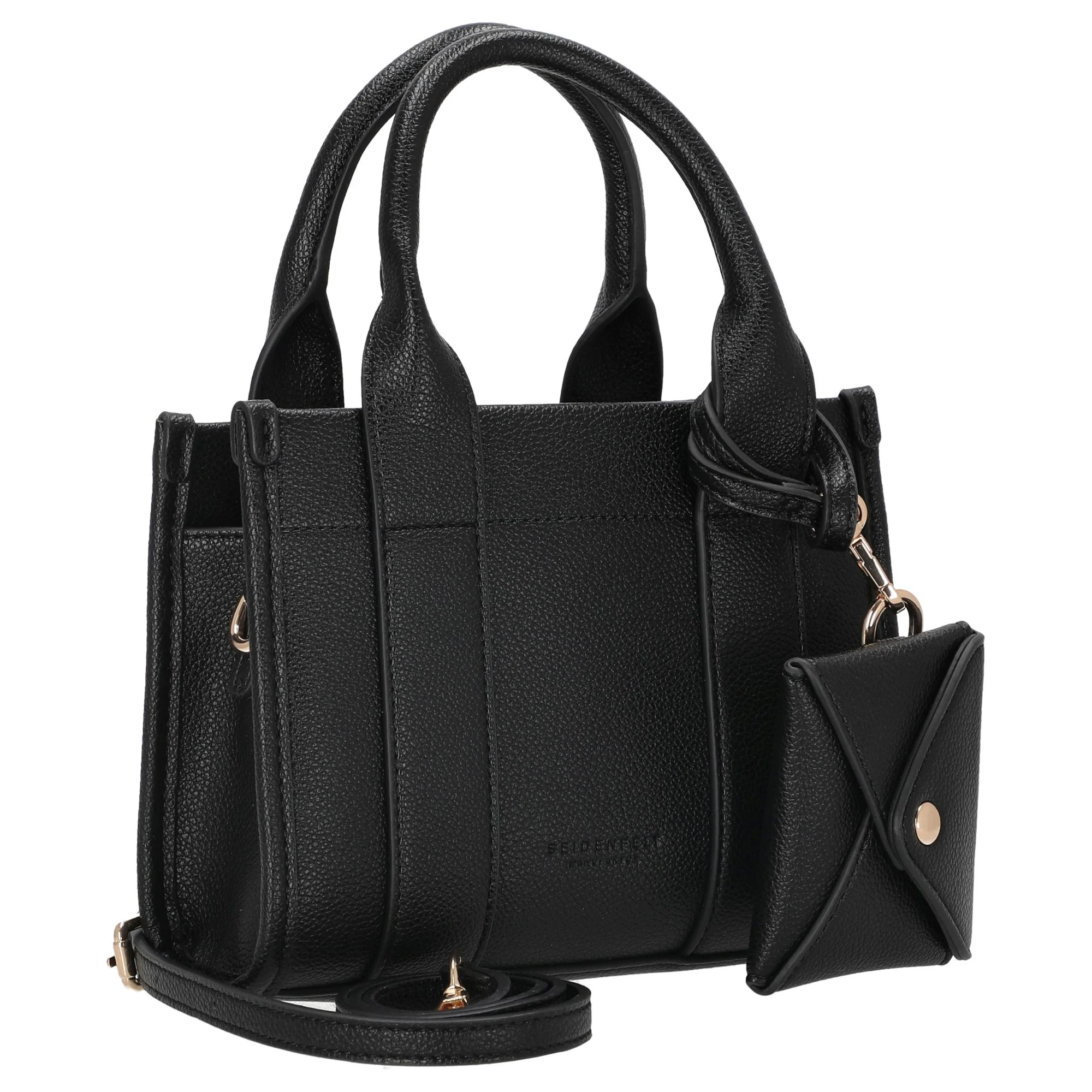 Seidenfelt Meloy Mini Tote - Henkeltasche 20 cm (black) - Image 5