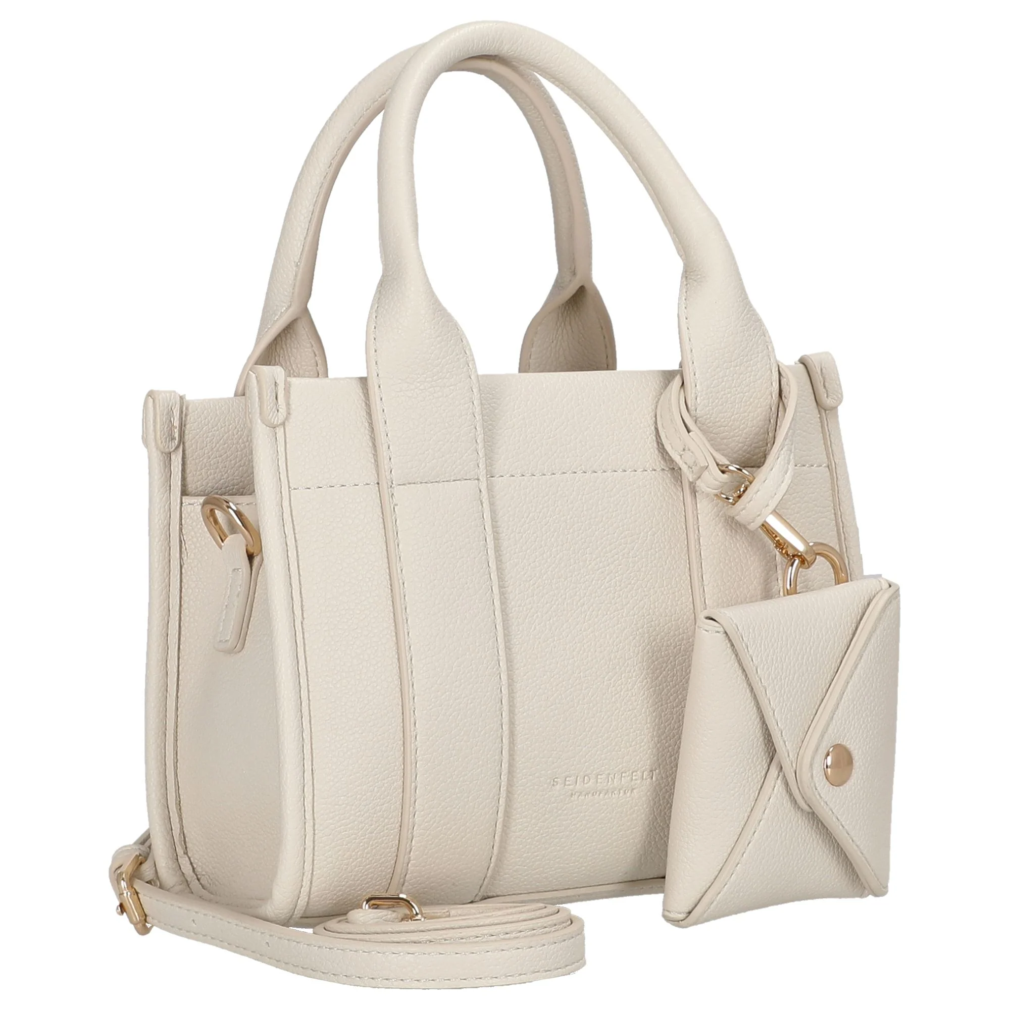 Seidenfelt Meloy Mini Tote - Henkeltasche 20 cm (soft cream) - Image 5