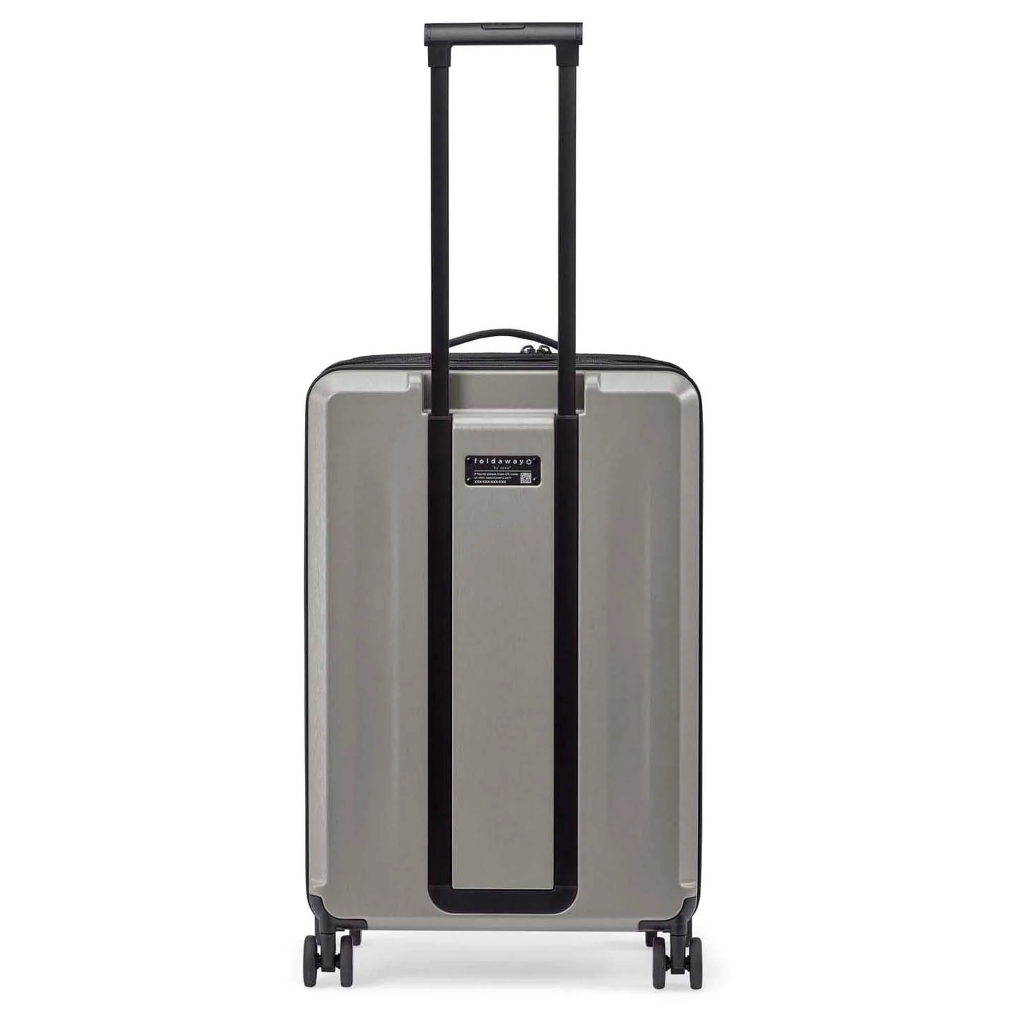 senz Foldaway - 4-Rollen-Trolley M 66 cm (faltbar) (silk grey) - Image 5
