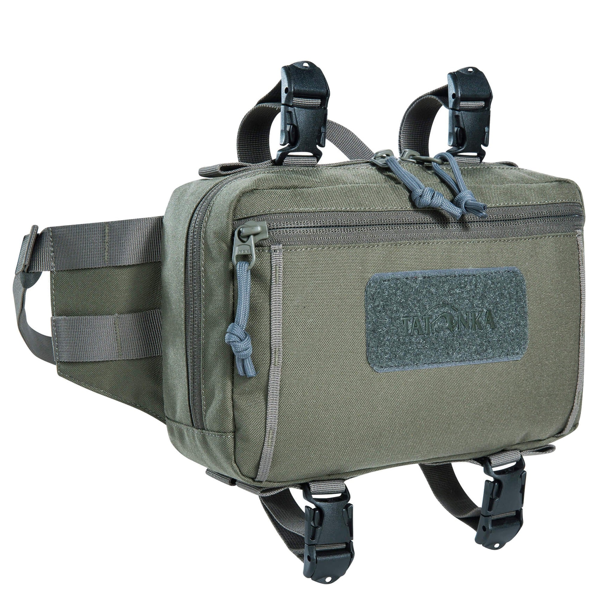 Tatonka Hip & Bar Pouch BC - Gürteltasche/Lenkertasche 23 cm (stone grey olive) - Image 2