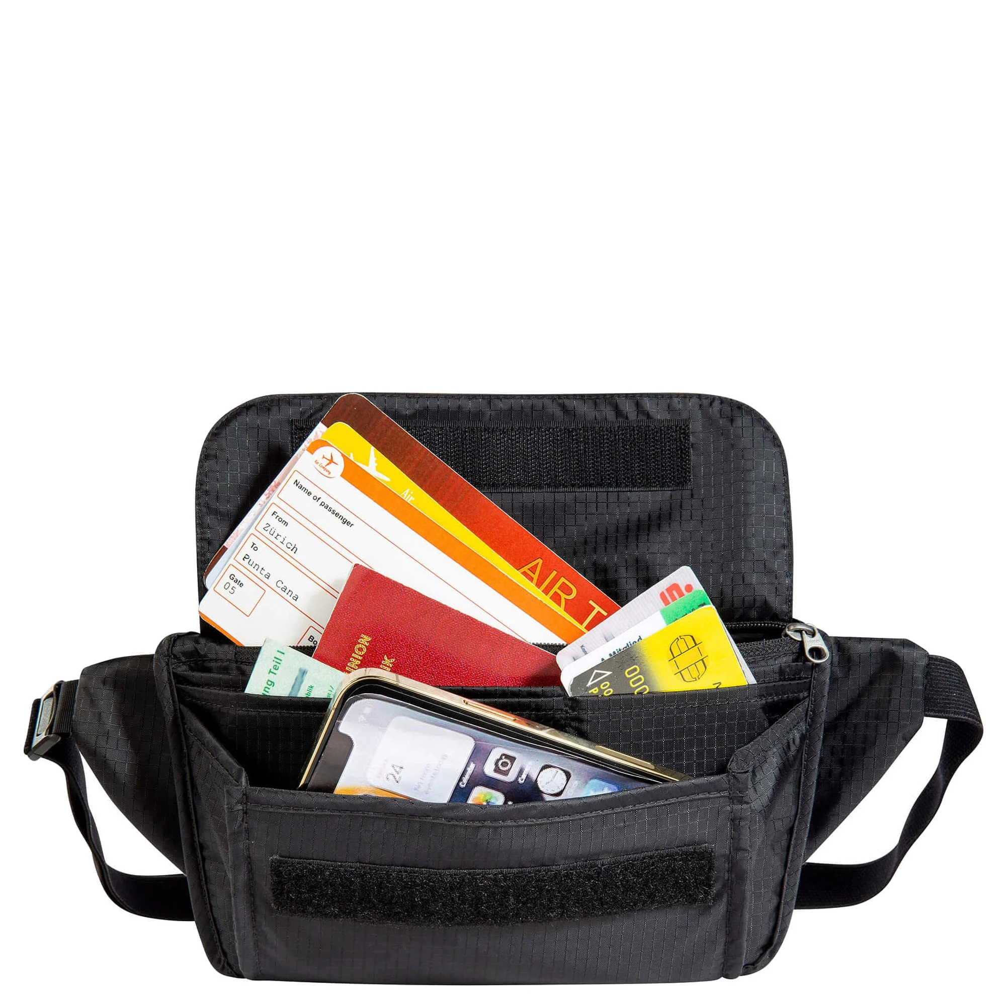 Tatonka Skin Waist Pouch - Gürteltasche 33 cm (black) - Image 6