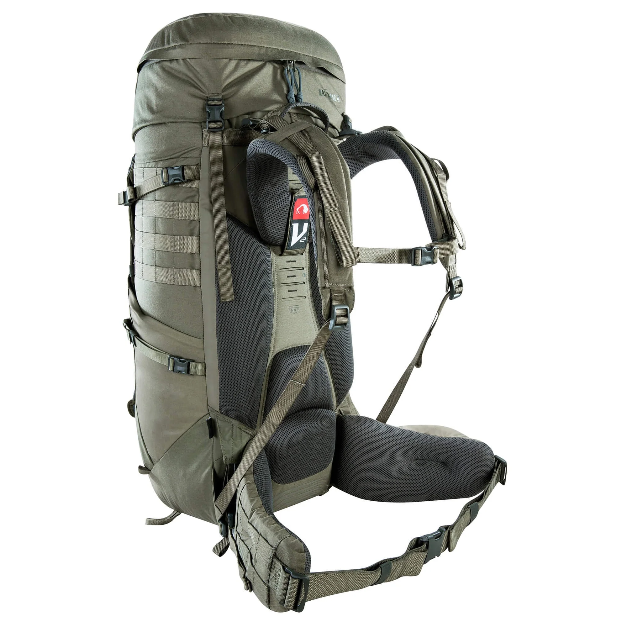 Tatonka Yukon 60+10 Women BC - Wanderrucksack 77 cm (stone grey olive) - Image 3