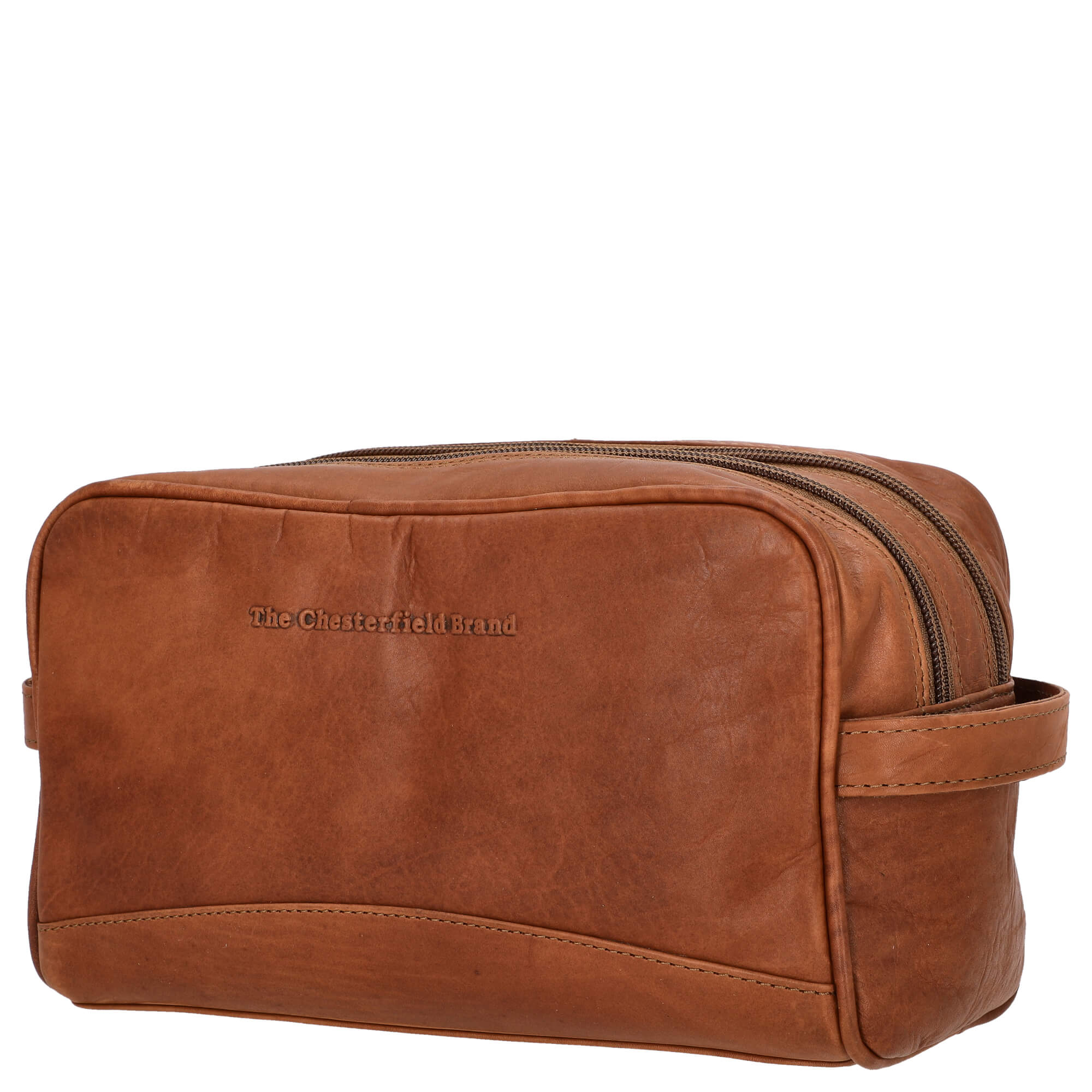 The Chesterfield Brand Stacey - Kulturbeutel Leder 24 cm (cognac) - Image 2