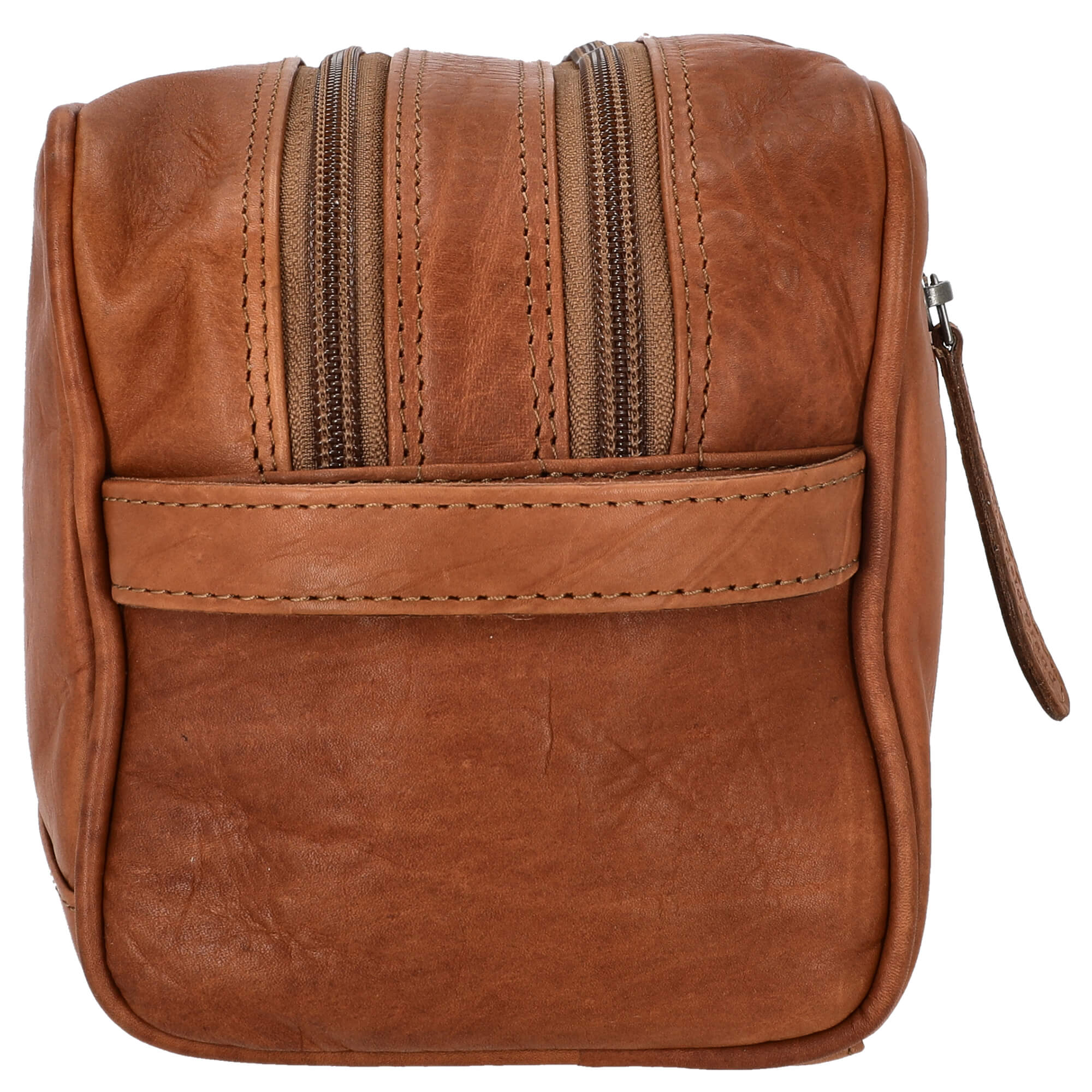 The Chesterfield Brand Stacey - Kulturbeutel Leder 24 cm (cognac) - Image 3