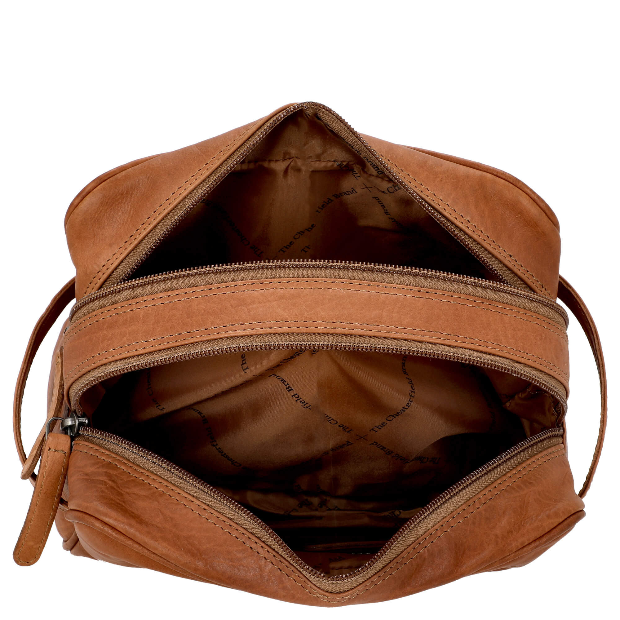 The Chesterfield Brand Stacey - Kulturbeutel Leder 24 cm (cognac) - Image 6