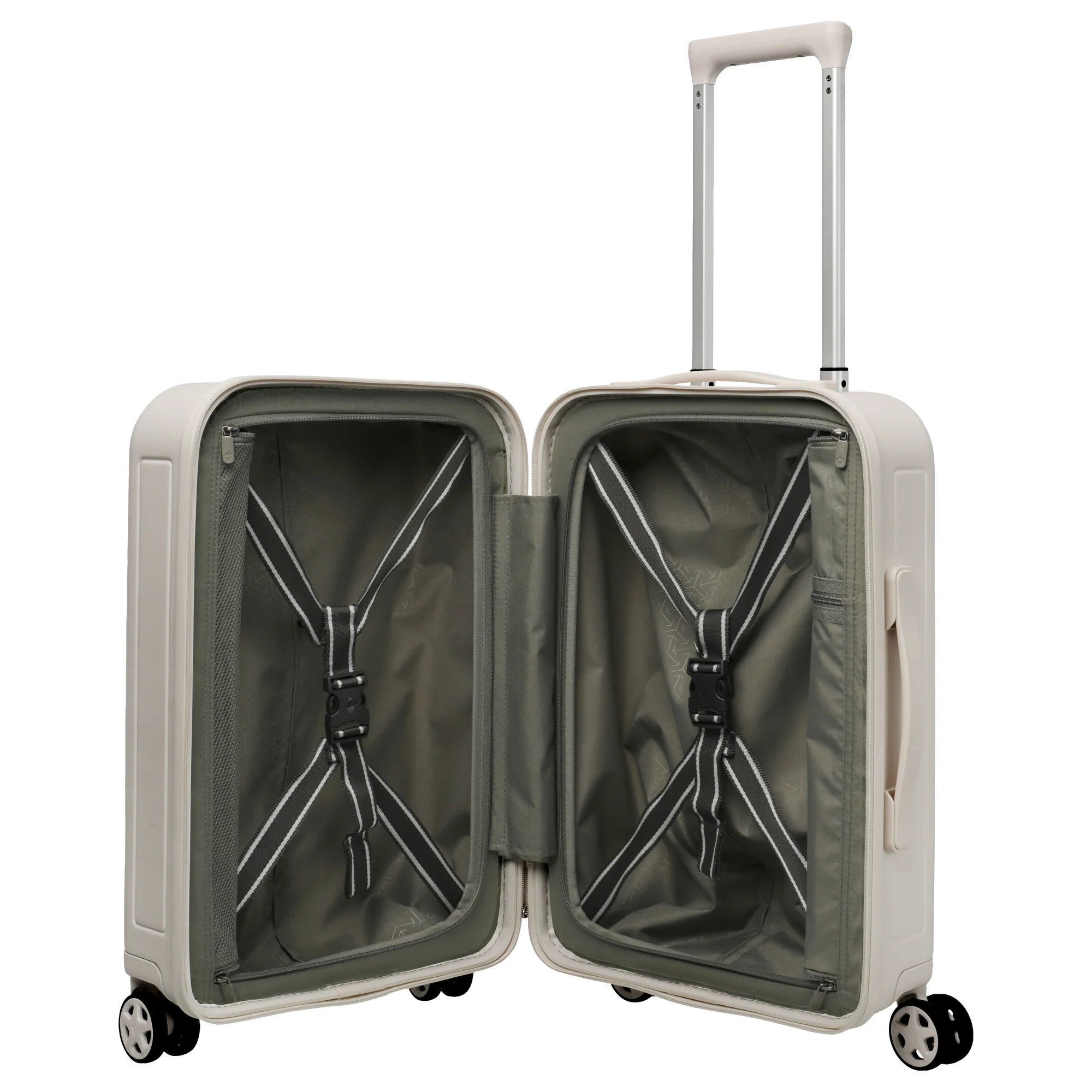 Travelite Panello - 4-Rollen-Kabinentrolley S Slim 55 cm (ivory) - Image 7