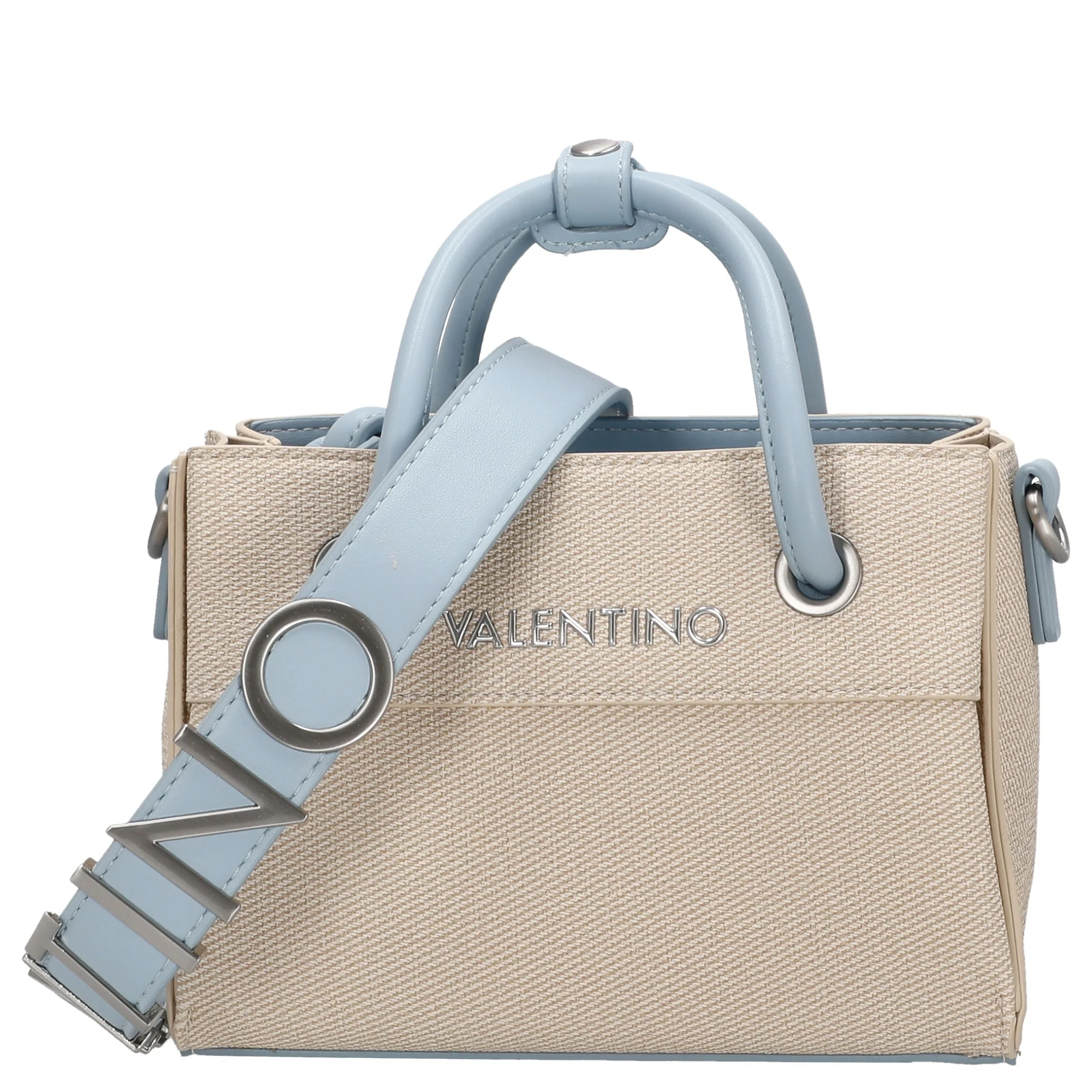 Valentino Bags Alexia Summer - Henkeltasche 21 cm (naturale/avio) - Image 6