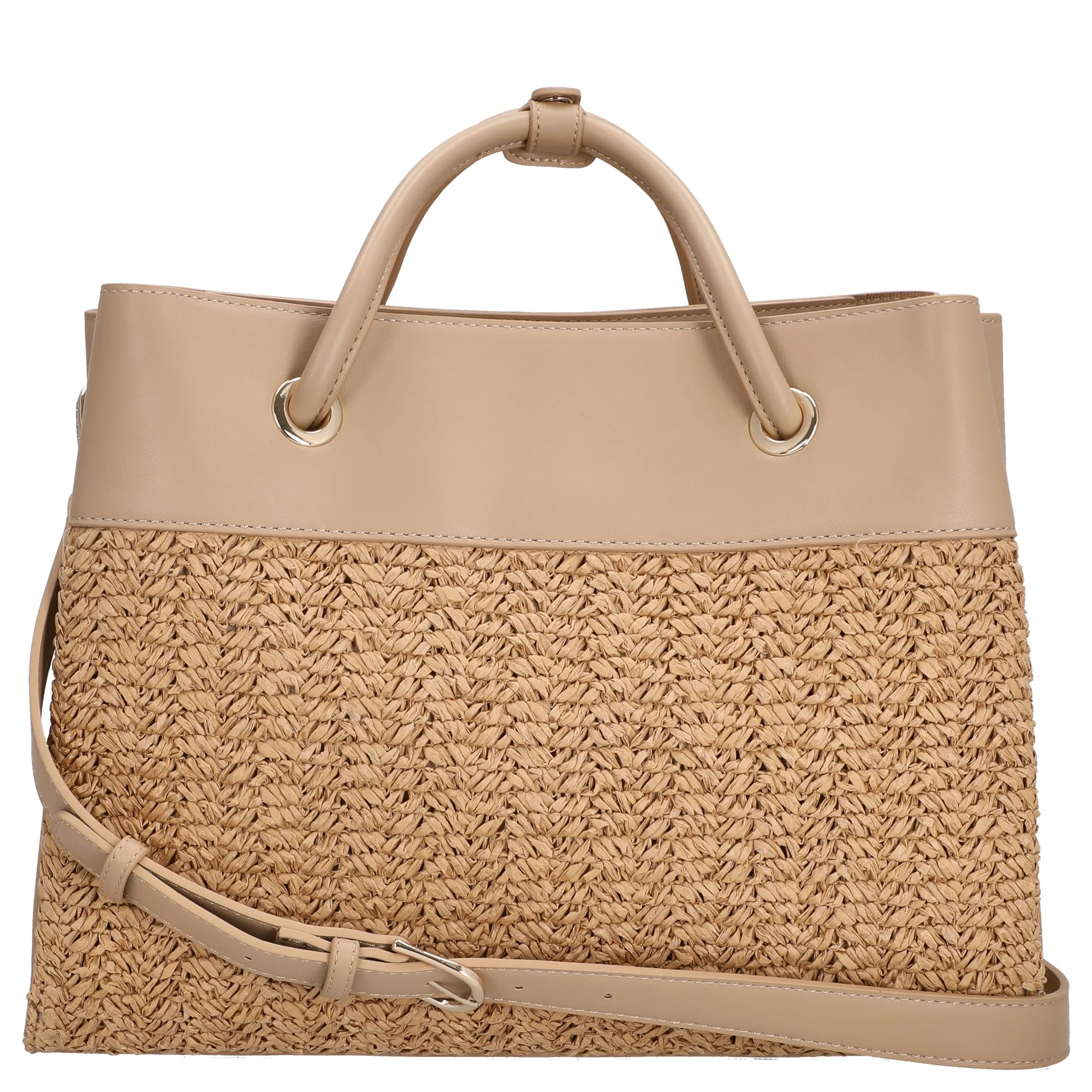 Valentino Bags Alexia Summer - Henkeltasche 35 cm (naturale) - Image 4