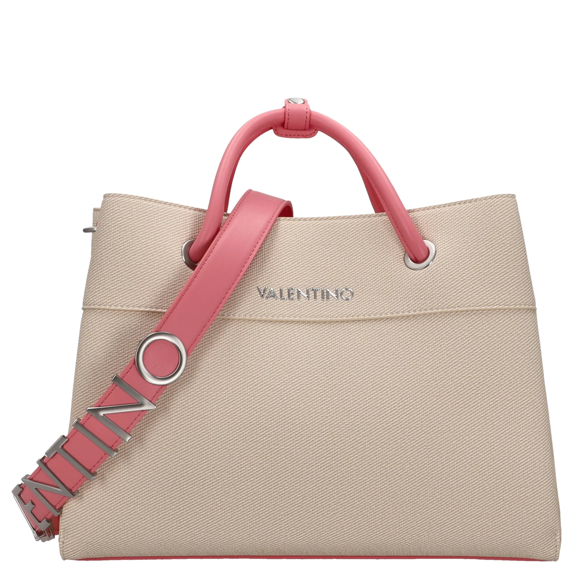 Valentino Bags Alexia Summer - Henkeltasche 35 cm (nat/rosa) - Image 6