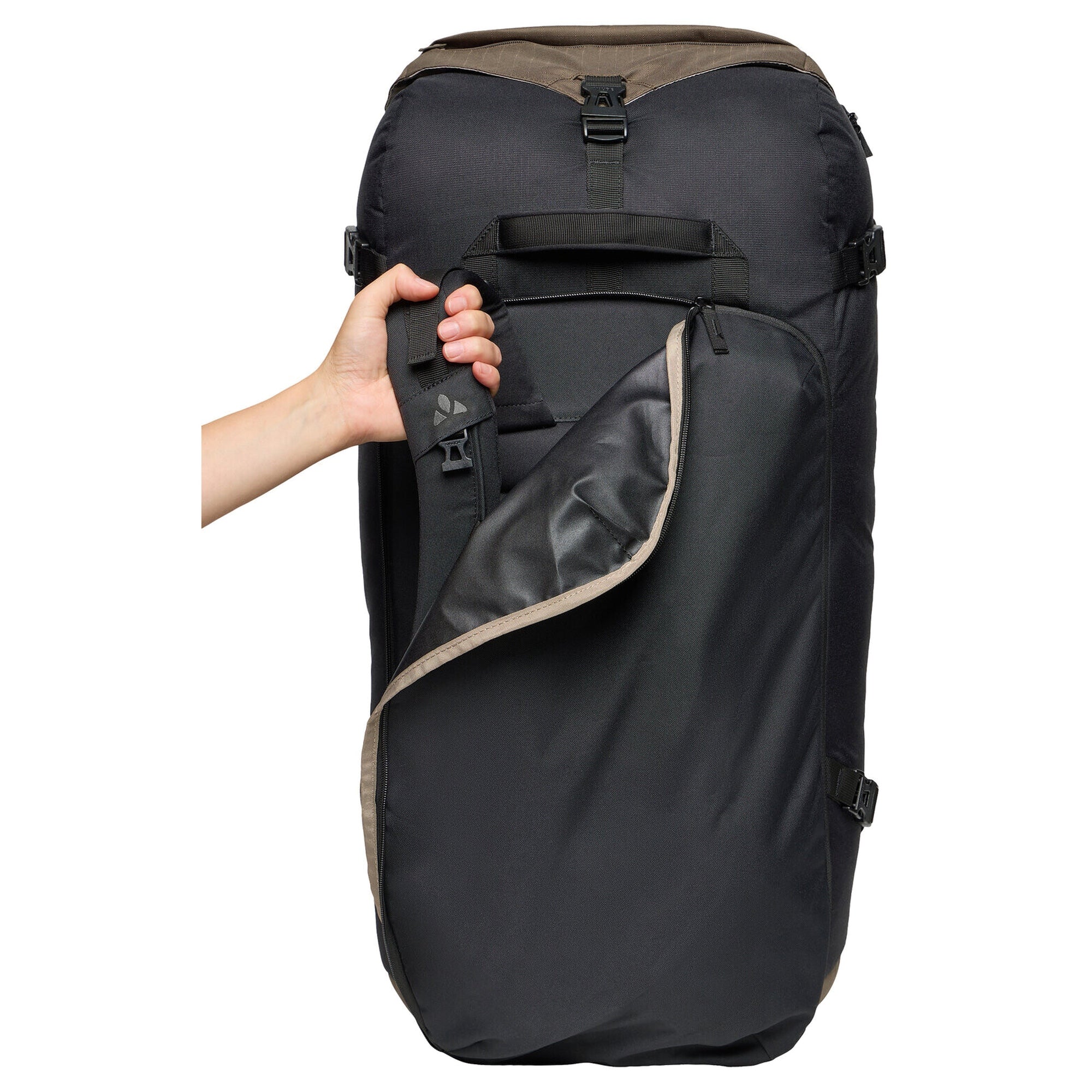 Vaude Mundo 65 L +To Go - Reiserucksack L 77 cm (deer brown) - Image 5
