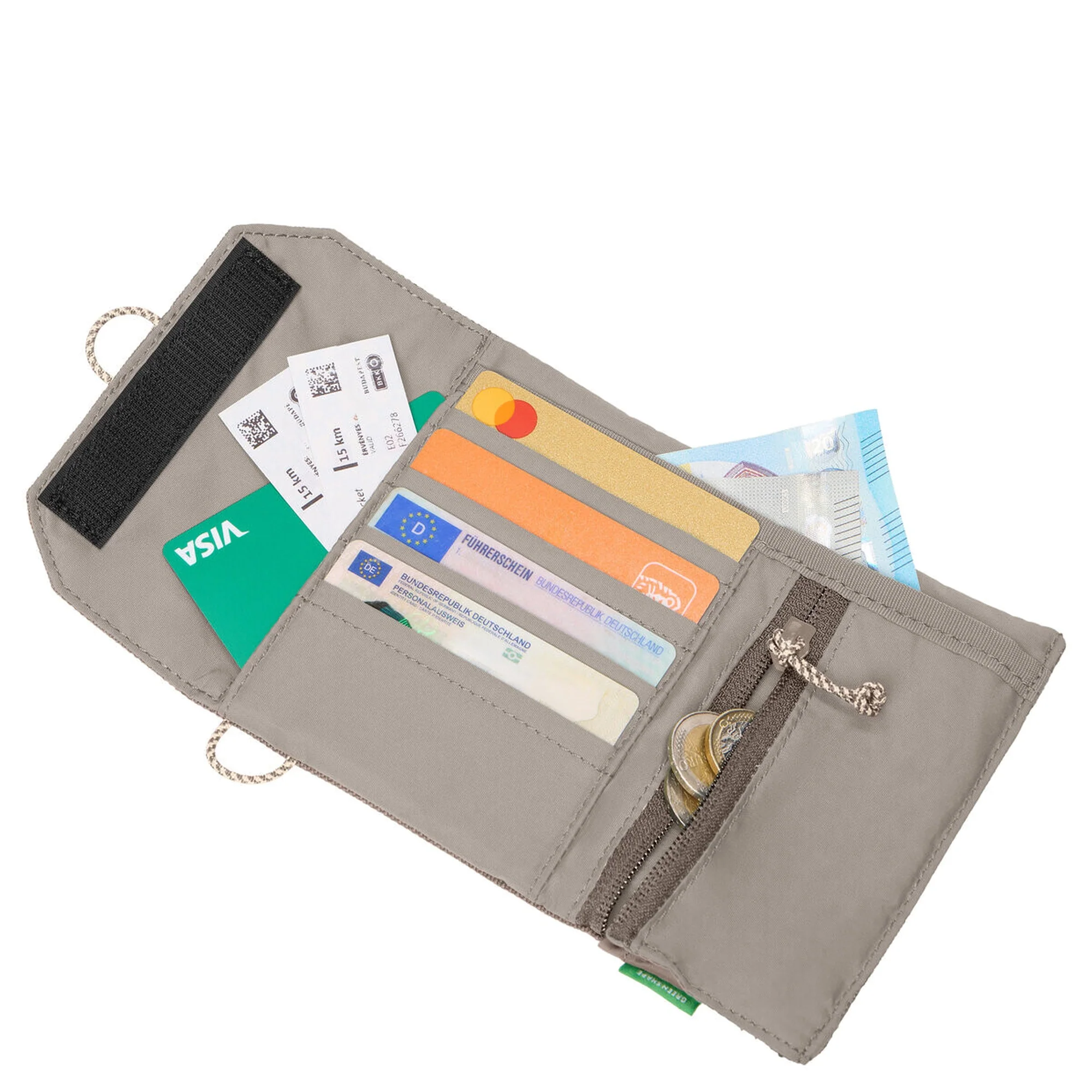 Vaude Wallet M - Geldbörse 4cc 13 cm (coconut) - Image 4